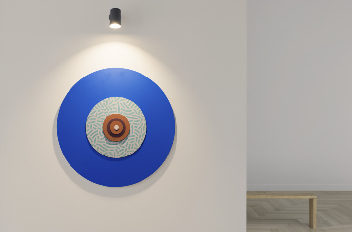 Cirkel kunst Relief 2