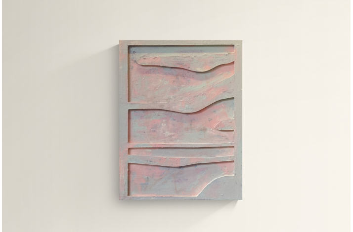 Bemalet Pastel Relief 