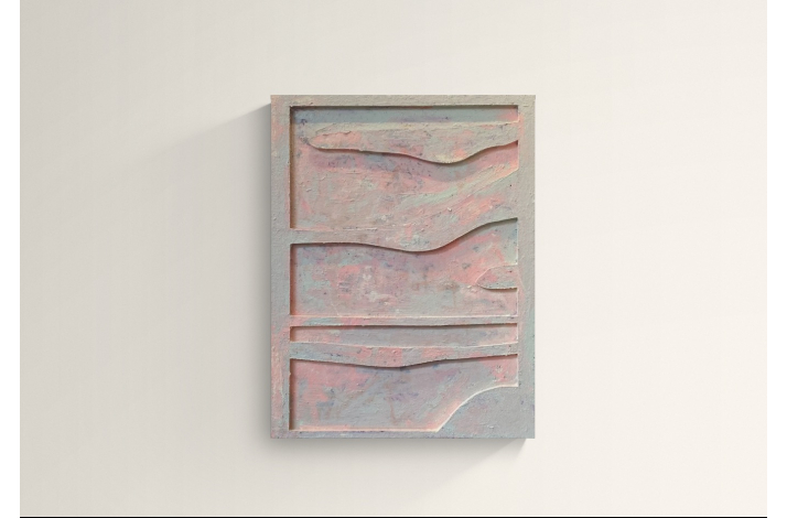 Bemalet Pastel Relief 