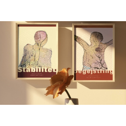 A4 Kunstprint - 4 stk