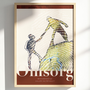 KunstPlakat Omsorg