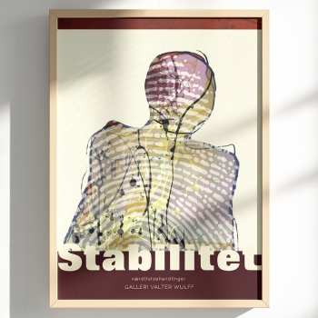 KunstPlakat Stabilitet 