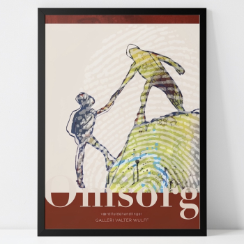 A4 Kunstprint Omsorg