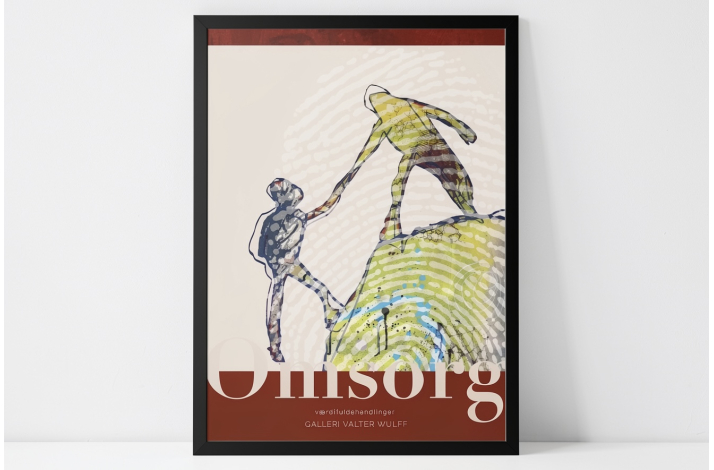 A4 Kunstprint Omsorg