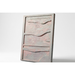 Bemalet Pastel Relief 