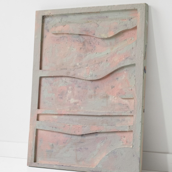 Bemalet Pastel Relief 
