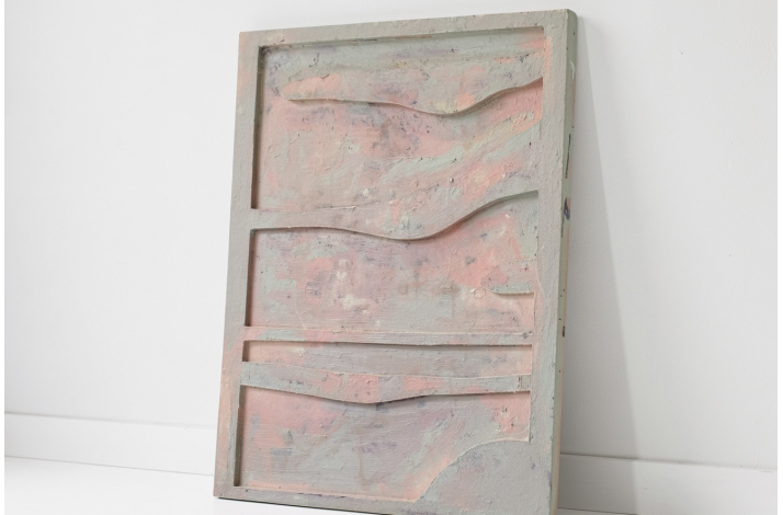 Bemalet Pastel Relief 