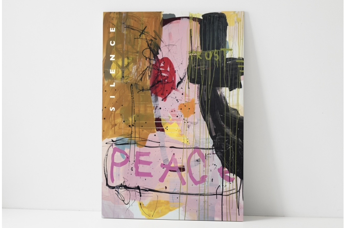 Kunstkort Silence