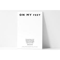 Kunstkort On my feet