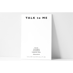Kunstkort Talk to me