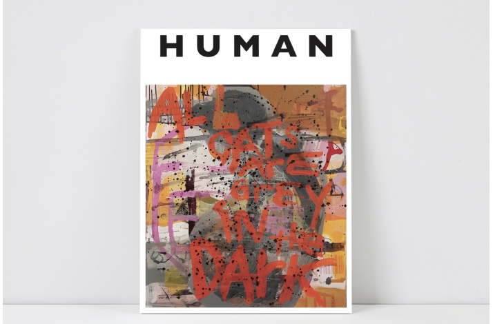 Kunstkort Human