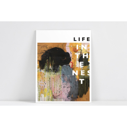  Kunstkort Life in the nest