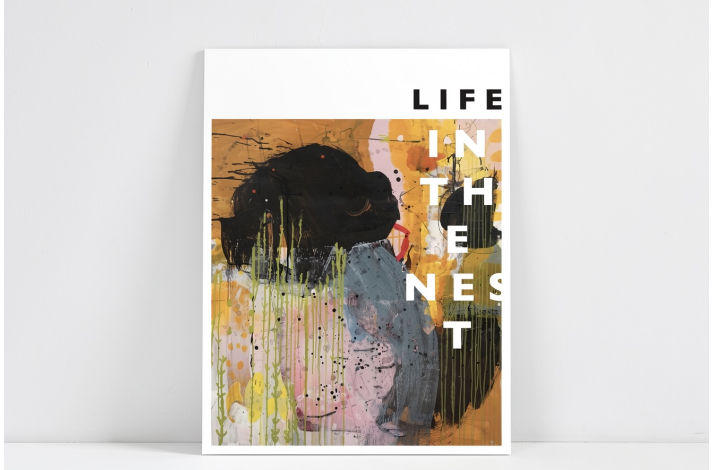 Kunstkort Life in the nest