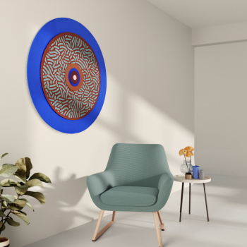 Cirkel kunst Relief 3