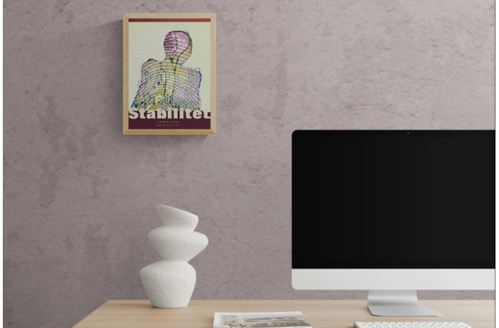 A4 Kunstprint Stabilitet