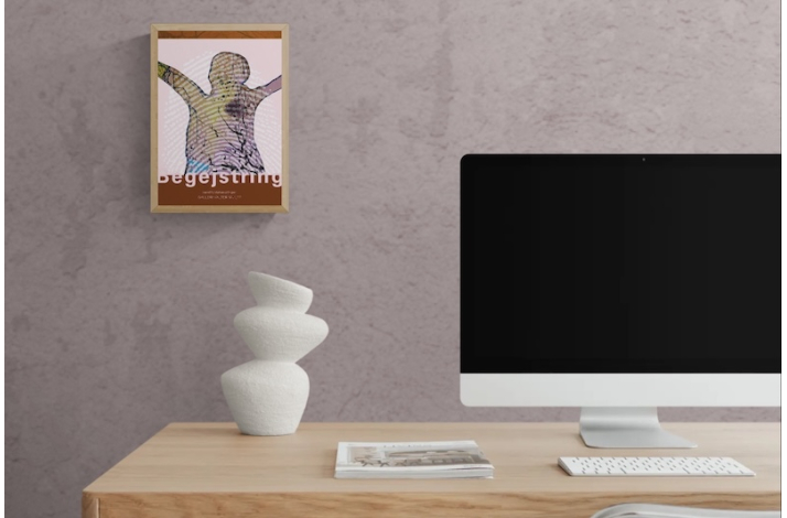  A4 Kunstprint Begejstring