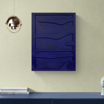 Bemalet Relief i 2 lag 