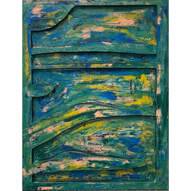 Abstrakt Relief i 2 lag 