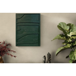 Bemalet Relief i 2 lag 