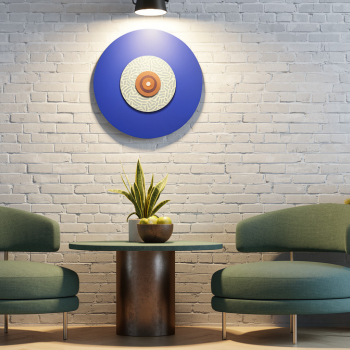 Cirkel kunst Relief 2