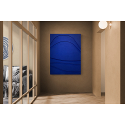 Bemalet relief i 3 lag