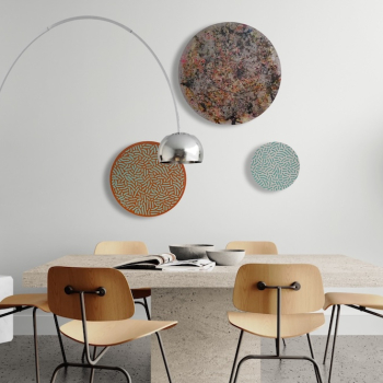 Mega v�gskulptur Installation 