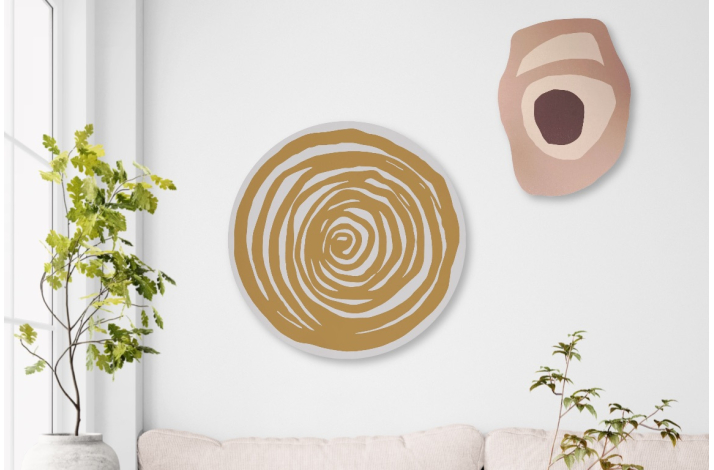 Mega v�gkunst Installation 