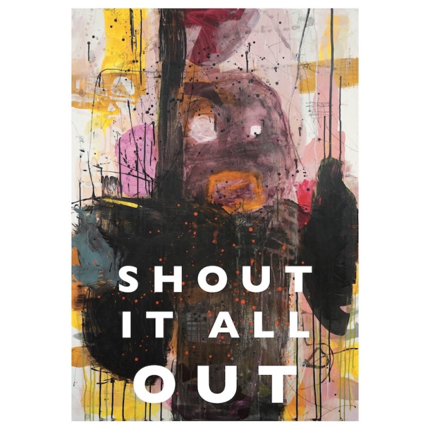 Kunstkort Shout it out